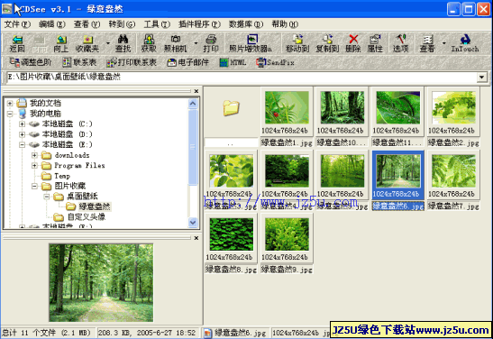 ACDSee5.0绿色汉化版下载 简体中文版(附序列号)  v1.1