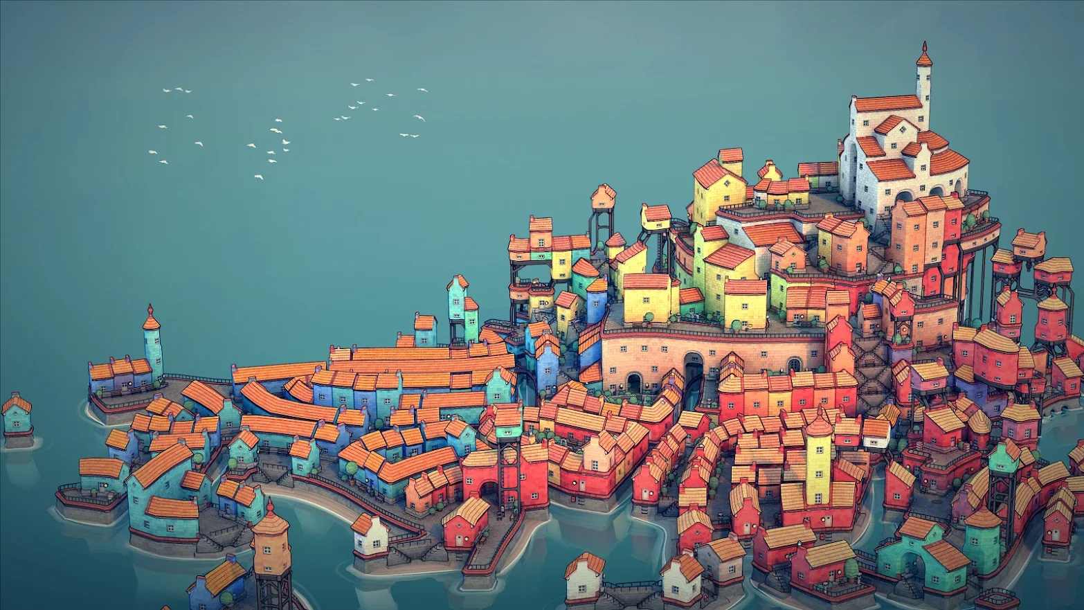 Townscaper: