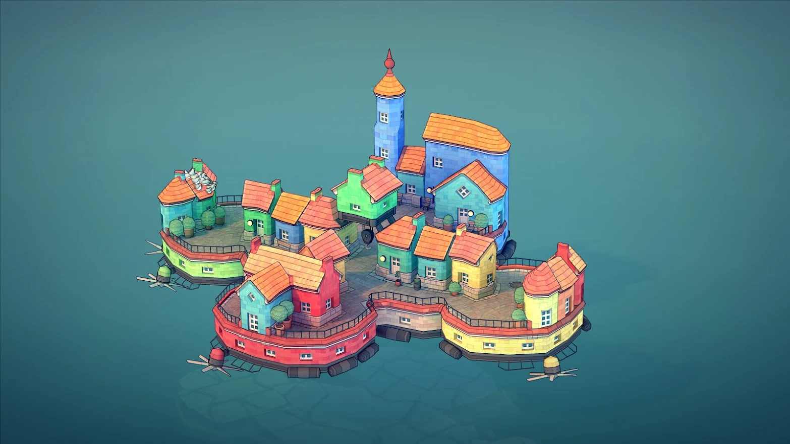 Townscaper: