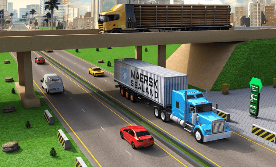 欧洲货运卡车模拟器3D破解版下载