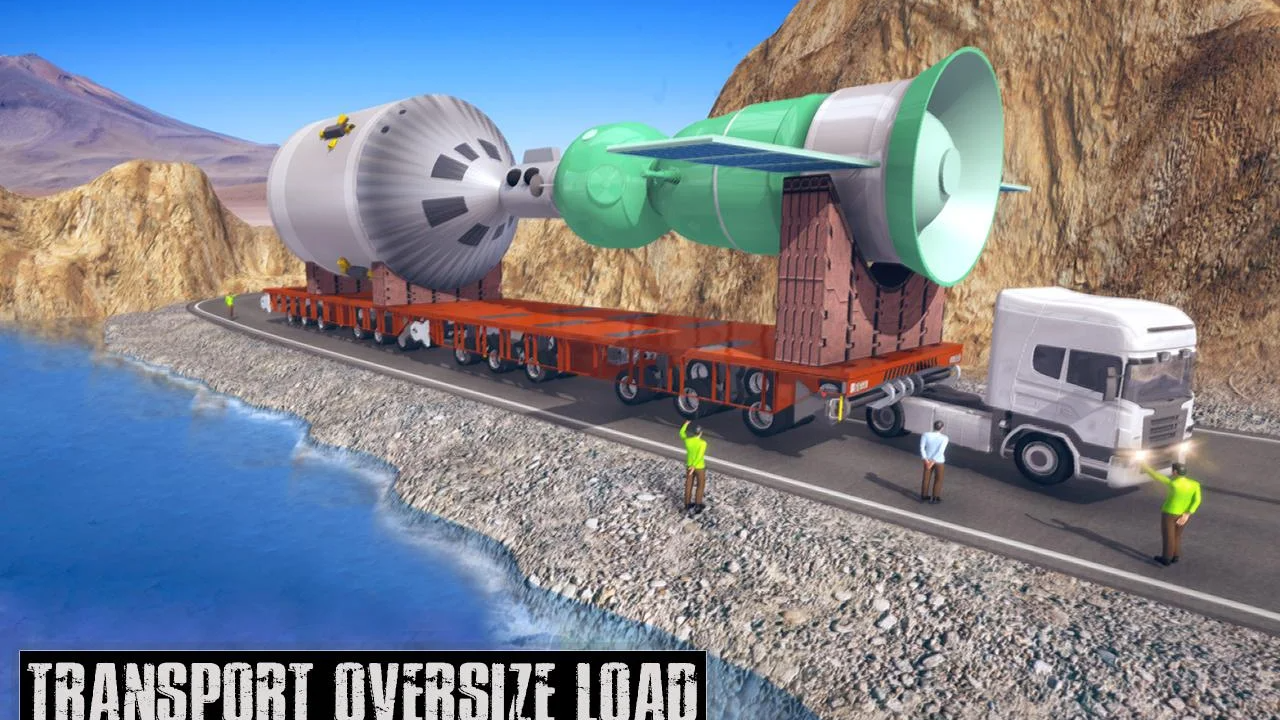 超大货物运输车卡车模拟器
