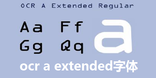 ocr a extended2