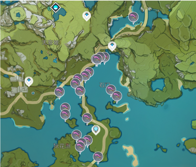 原神马尾收集地点汇总