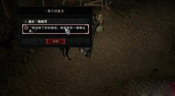 暗黑破坏神4最后一根稻草任务怎么做11